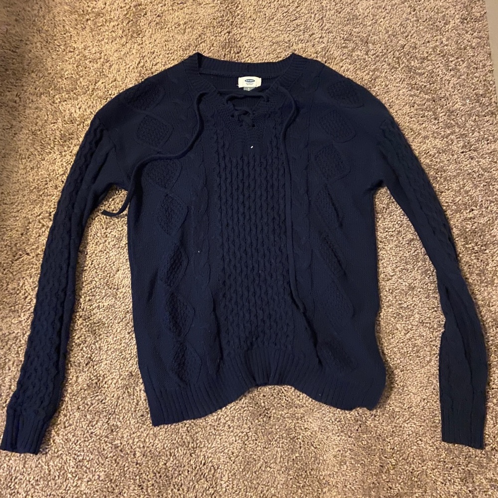 Blue sweater